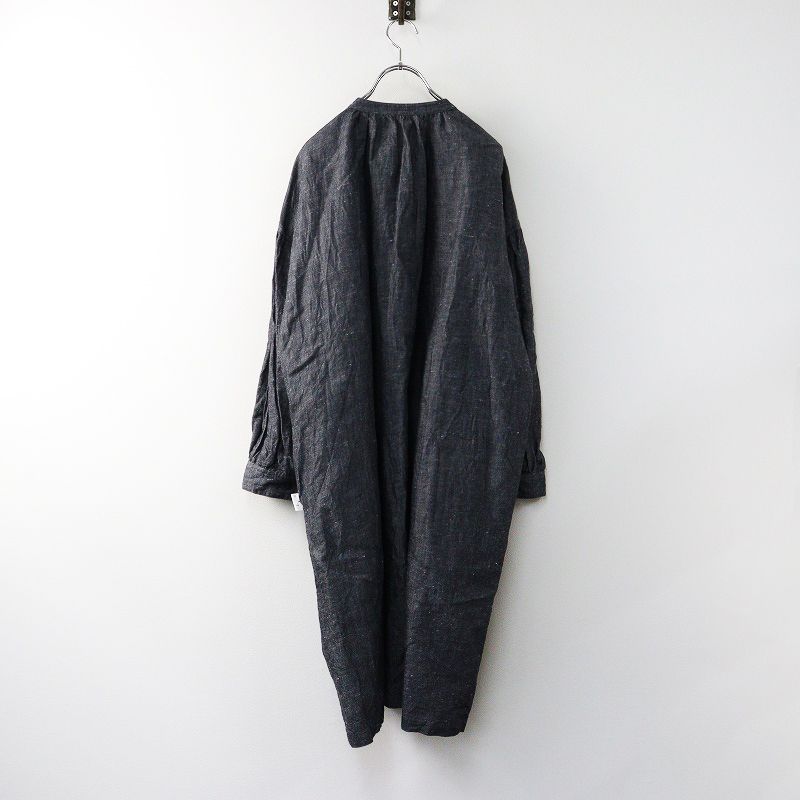 ヴラスブラム Vlas Blomme 13230091 Blushed Cotton Linen Coat dress  