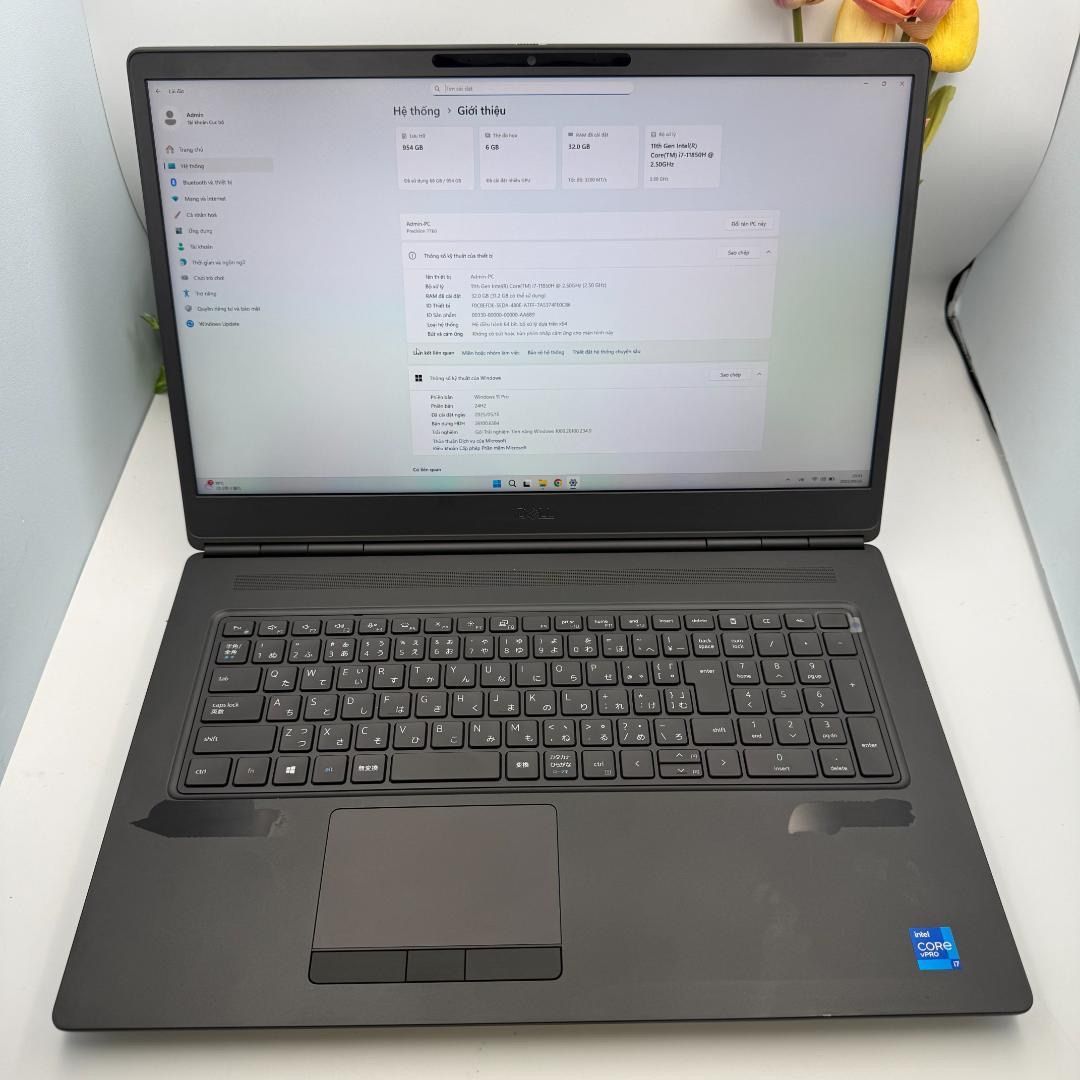Dell Precision 7760 Core i7-11850H
