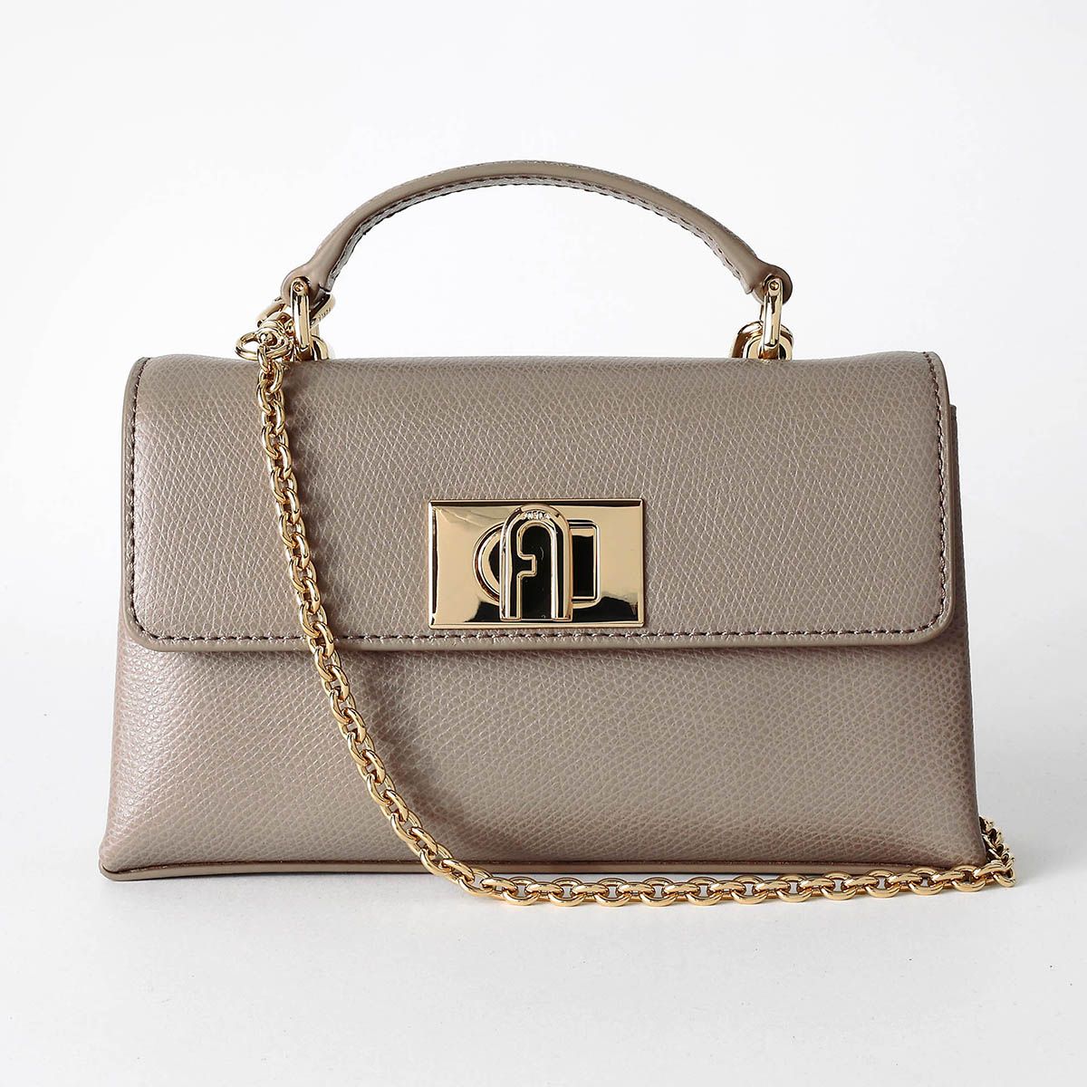 新品 フルラ FURLA ショルダーバッグ 1927 ミニバッグ M スタッコ 