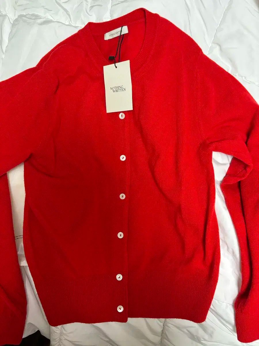 ナッシングリトゥン ウールカーディガン L