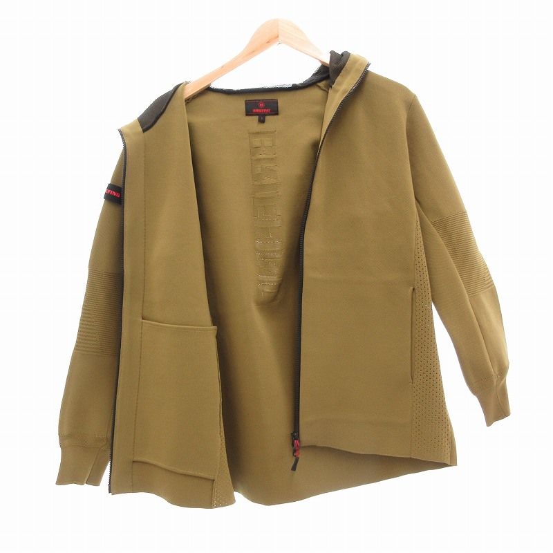 ブリーフィング BRIEFING 美品 WR KNIT PARKA ニットパーカー