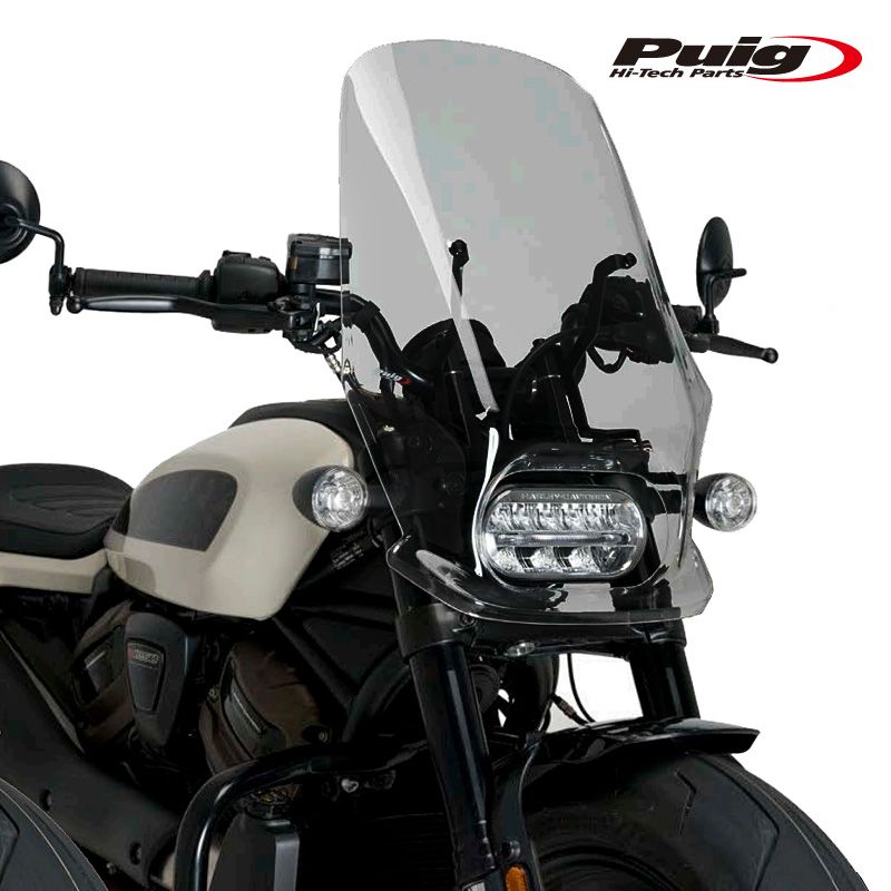 Puig 21322H NEW GENERATION TOURING [SMOKE] Harley Davidson PORTSTER S RH1250S (21-23) プーチ スクリーン カウル