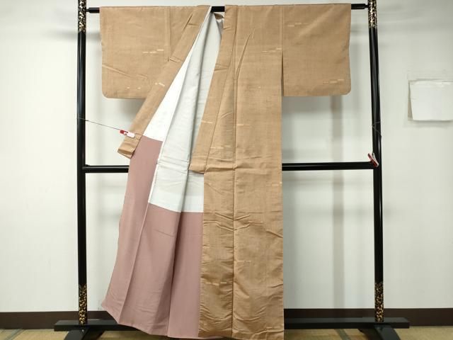 平和屋着物■上質な紬 吉祥文　正絹　逸品　未使用　AAAI2511Abr 平和屋着物■上質な小紋　吉祥文様　反端付き　正絹　逸品　未使用　AAAU7153es