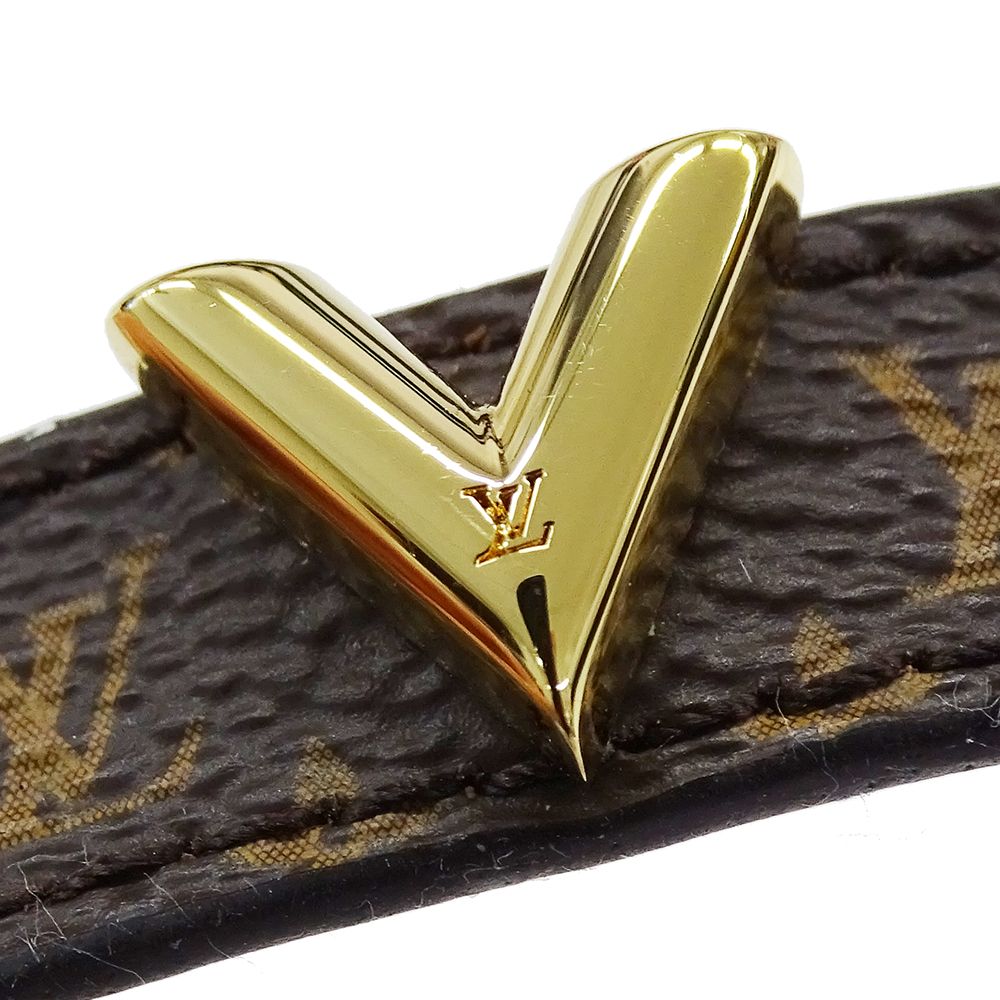 【美品】ルイヴィトン ブラスレ エセンシャル V ブレスレット モノグラム ルイ・ヴィトン LOUIS VUITTON ブレスレット モノグラム