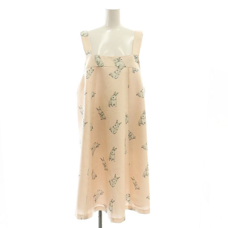 フランシュリッペ　FL5 うさぎワンピース フランシュリッペ franche lippee うさぎ柄 ジャンパースカート