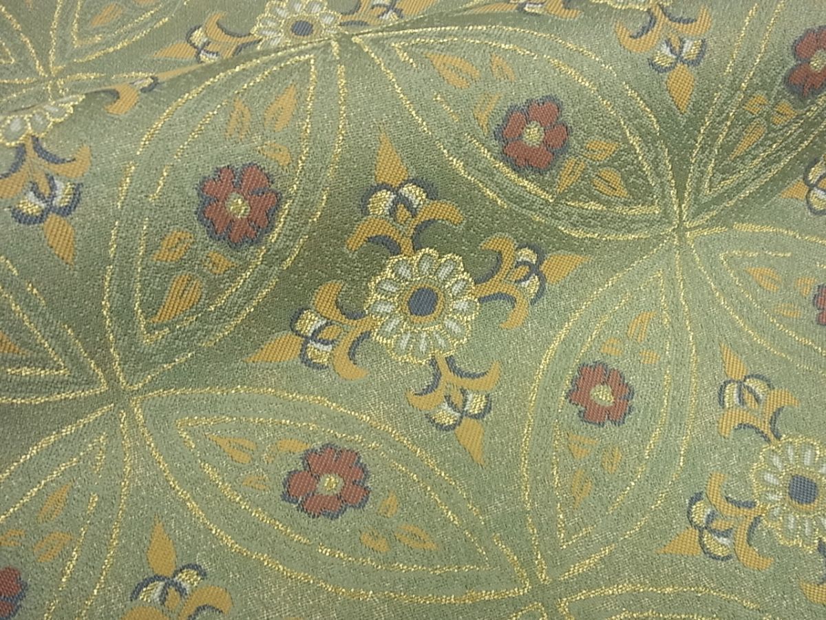 平和屋本店□最高級 人間国宝 北村武資 煌彩錦 六通柄袋帯 井筒工芸