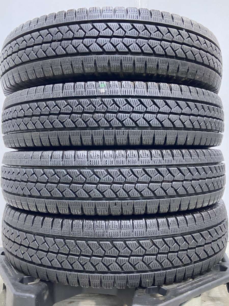 155/80R14 88/86ＮLT nブリヂストン ブリザック VL1 n中古タイヤ スタッドレスタイヤ 4本セットn w14221227088