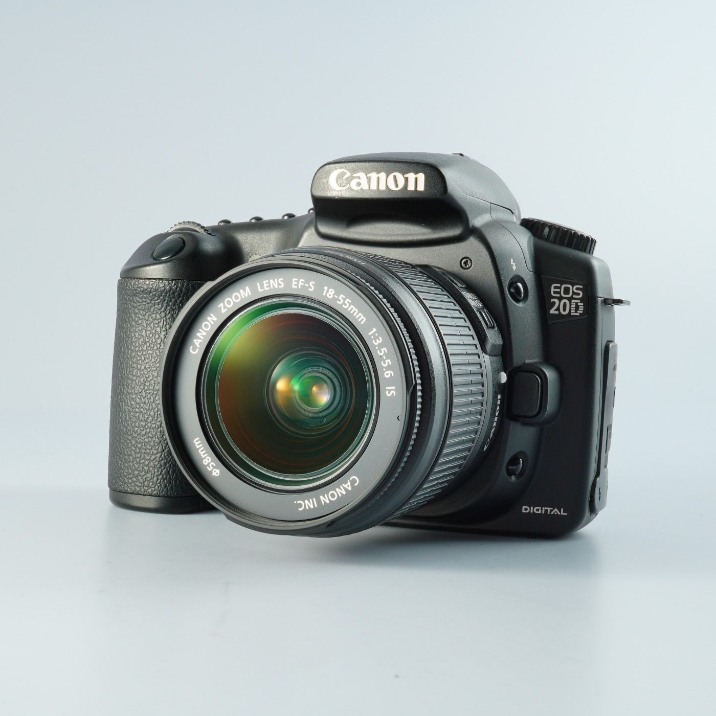 キヤノン 割引 EOS 20D + EF-S 18-55mm F/3.5-5.6 IS デジタル一眼レフ