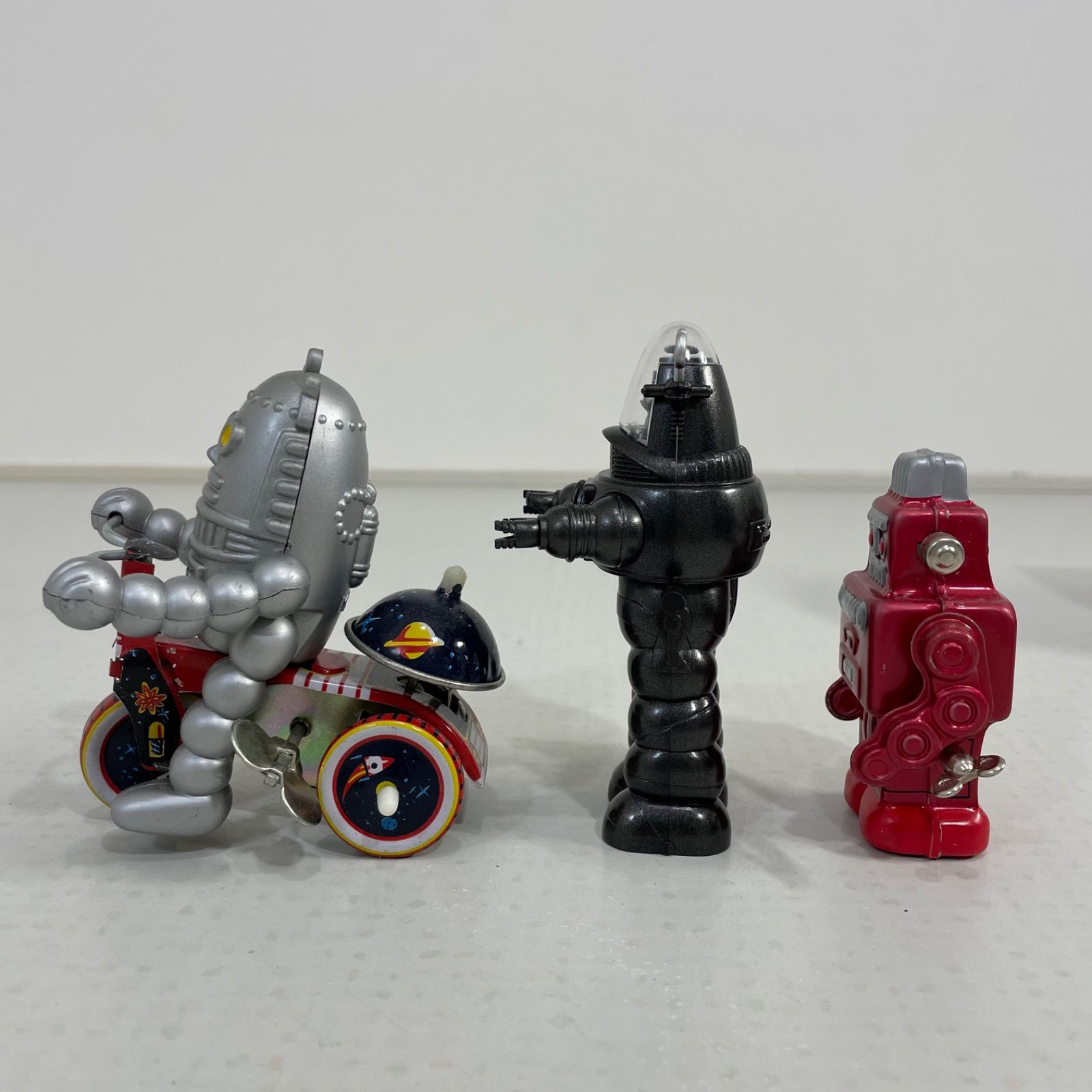 ブリキのロボット ブリキロボット3点セット ロビーザロボット スモーキングロボット