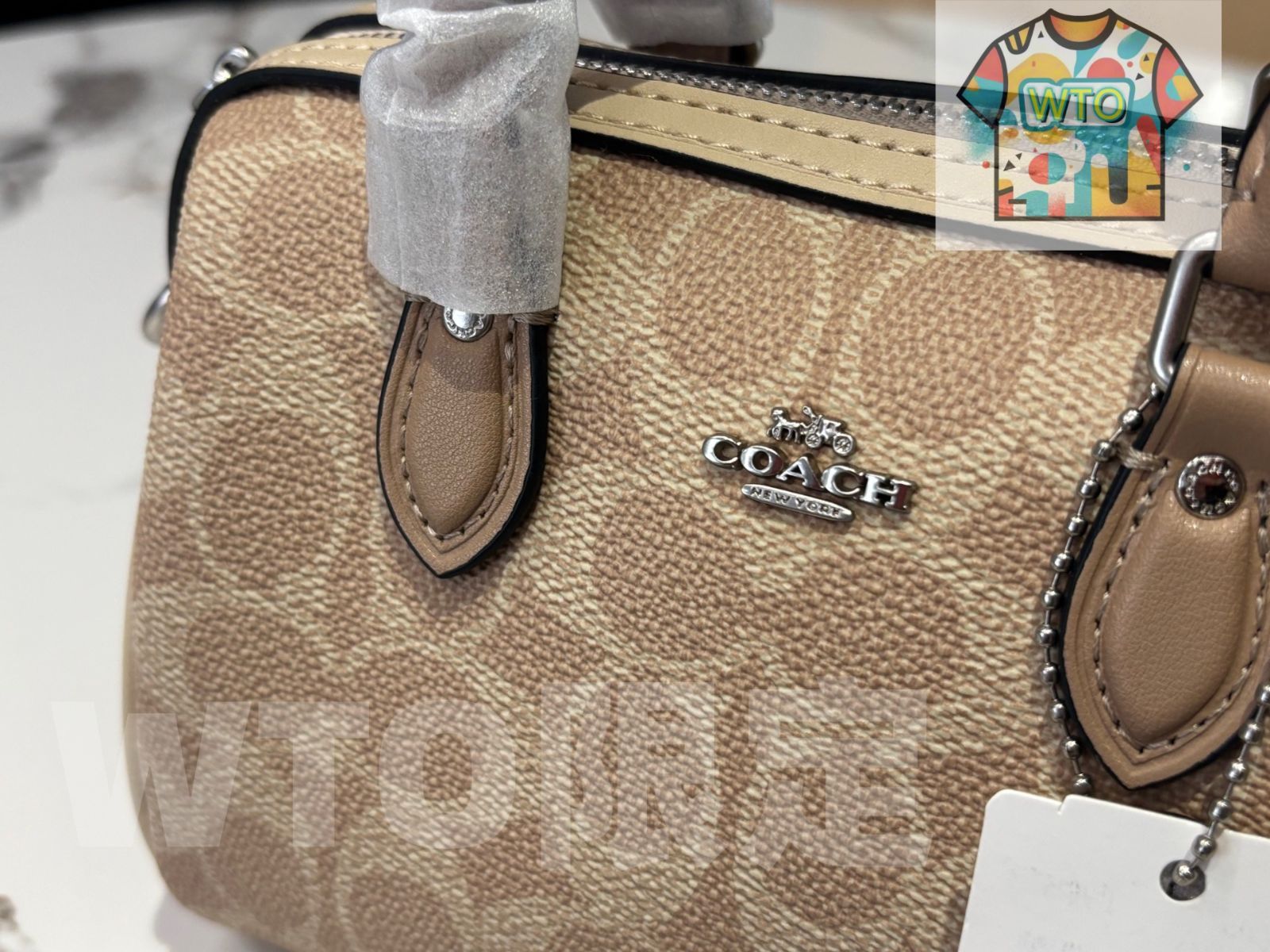 今日WTO】Coach コーチ ボストンバッグ クラシックで百搭なのが