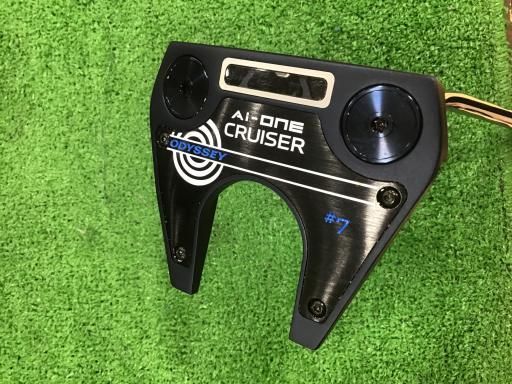 【中古】 オデッセイ Ai-ONE CRUISER #7 DB 38インチ パター PT STROKE LAB 140 スチール (フレックスその他) メンズ 男性用 右利き 右用 Cランク ゴルフクラブ