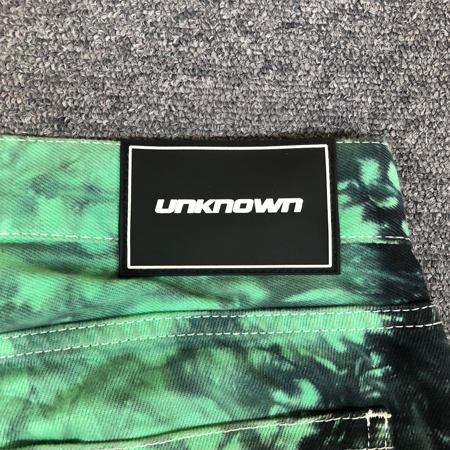 UNKNOWN タイダイ染めセットアップ デニムジャケット ジーンズ 