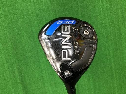 ピン G30 3W レフティ フェアウェイウッド FW 純正特注シャフト フレックスS メンズ 男性用 左利き レフティ 左用 Cランク ゴルフクラブ