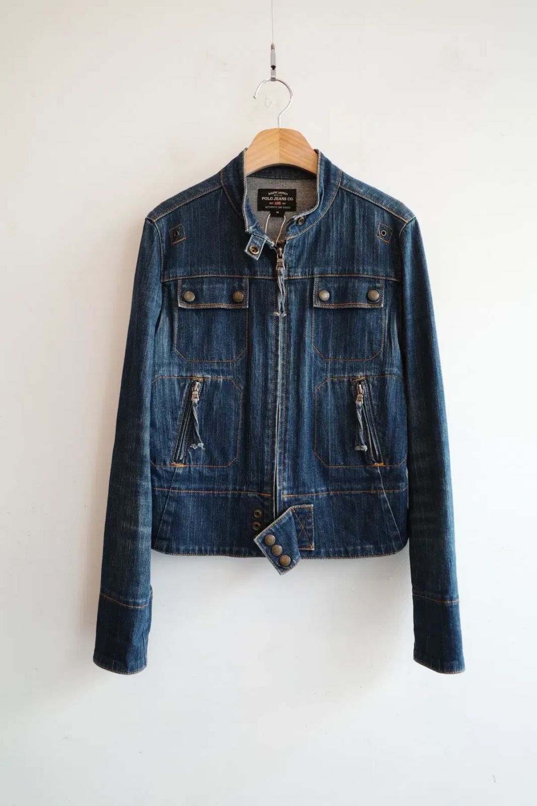 POLO RALPH LAUREN ポロラルフローレン デニム ライダースジャケット