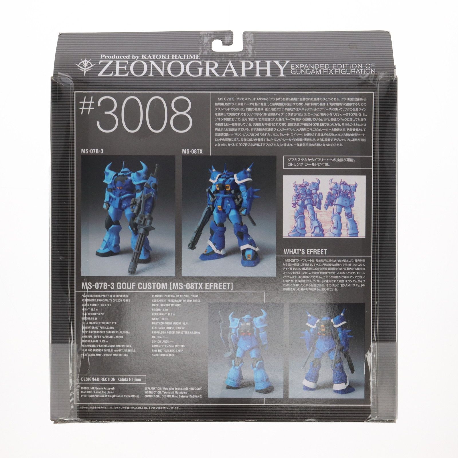 GUNDAM FIX FIGURATION ZEONOGRAPHY #3008 グフカスタム