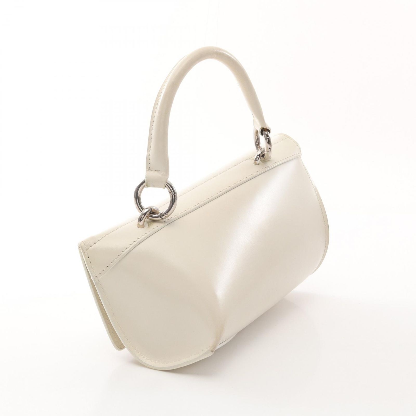 ヴェンツェル VENCZEL ハンドバッグ VX-S ホワイト レザー 2way