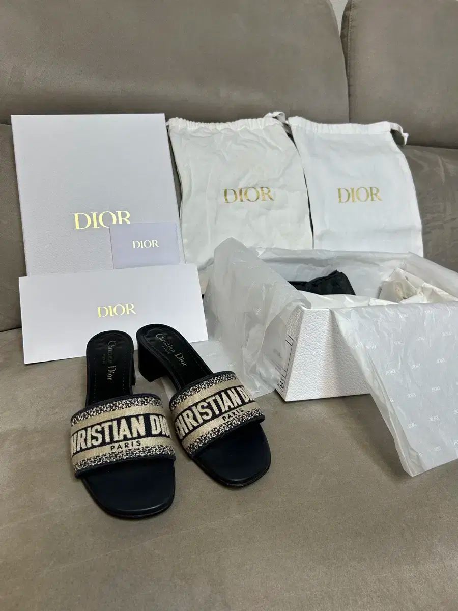 DIOR ディオール ミュール 36 5 235 百貨店 正規品