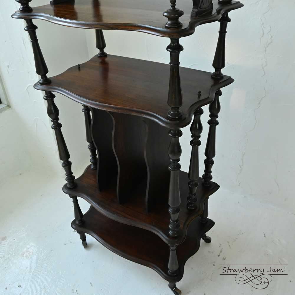 L3610-17 フランスアンティーク ブックシェルフ 収納 本棚 キャビネット L3610-17 フランスアンティーク ブックシェルフ 収納 本棚