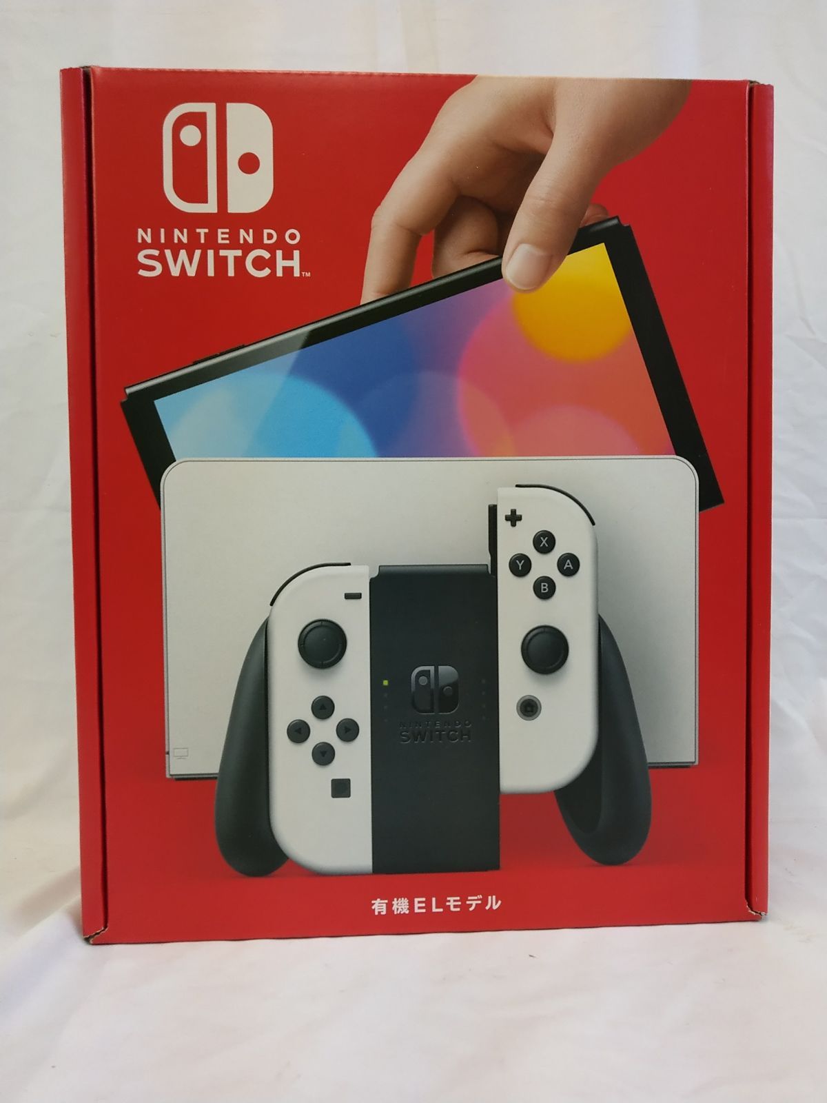 未使用品】Nintendo Switch(有機ELモデル) Joy-Con(L)/(R) ホワイト 