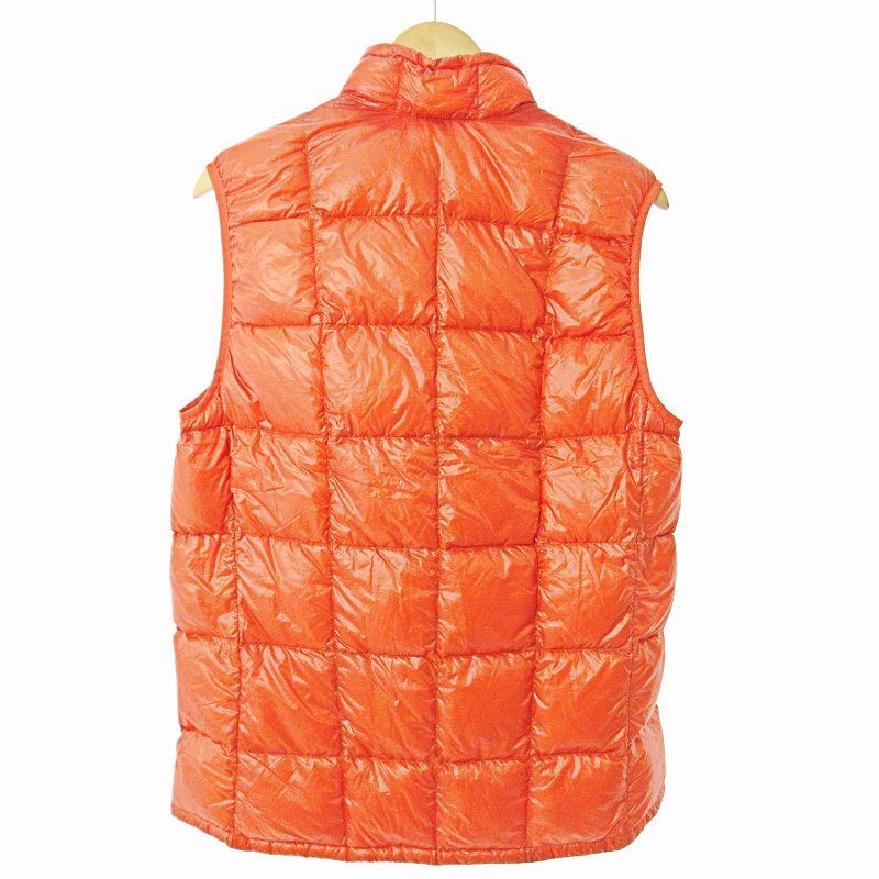 新品 モンテドーロ montedoro ジップアップ ダウンベスト 46 レッド モンクレール メンズ ベスト MONCLER ブランド ダウンベスト