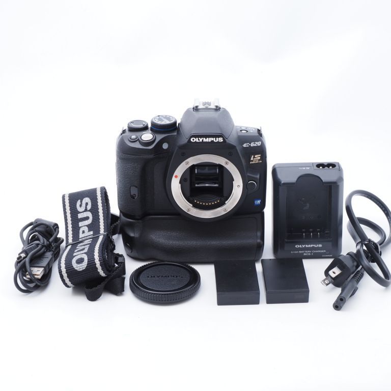 OLYMPUS デジタル一眼 E-620 ボディHLD-5 バッテリーグリップ付 - メルカリ