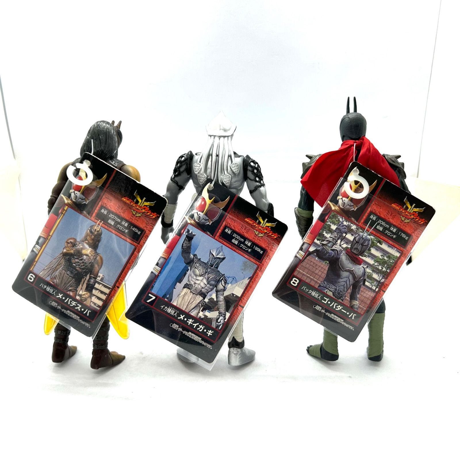 祝25周年『仮面ライダークウガ』に登場したグロンギ怪人全12体