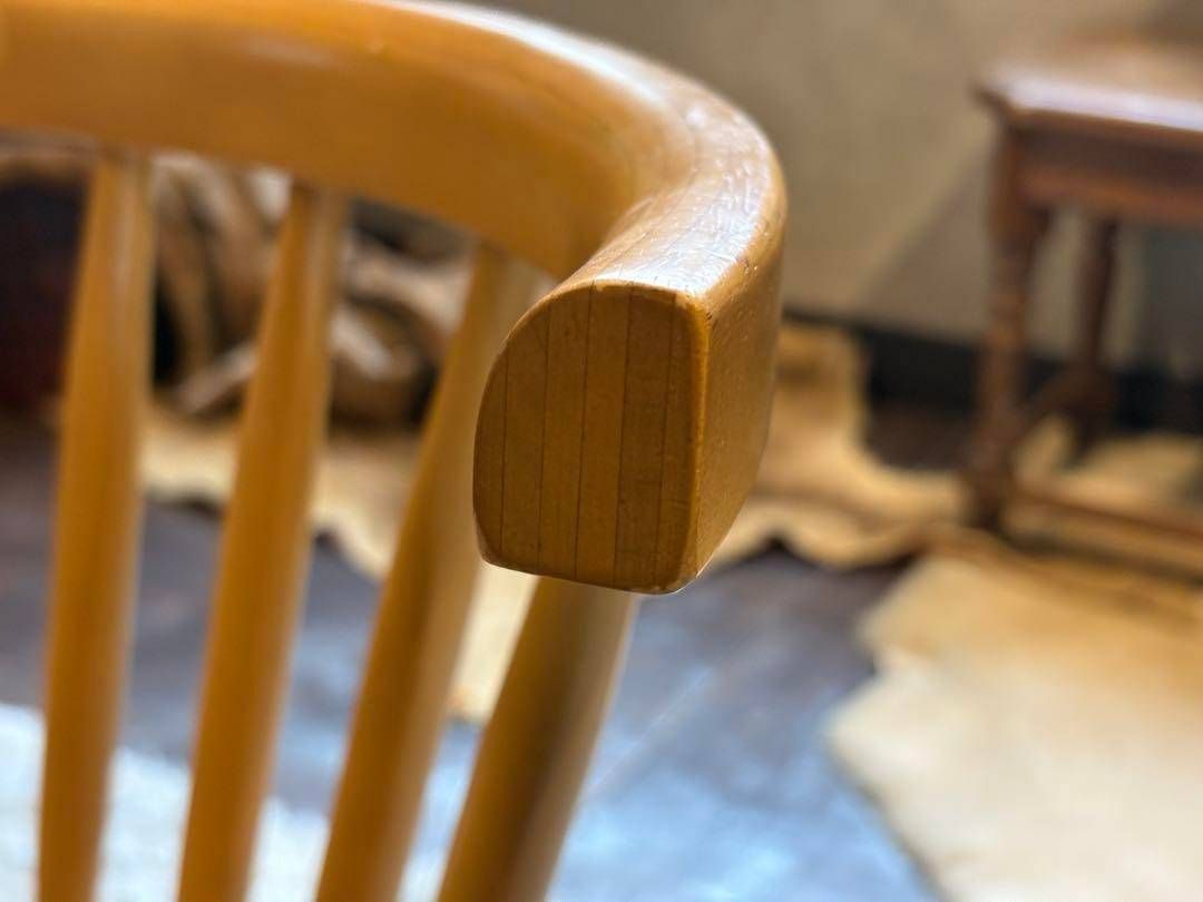 ①cherry 桜屋工業 ウィンザーチェア アームチェア オークレイチェア nZ