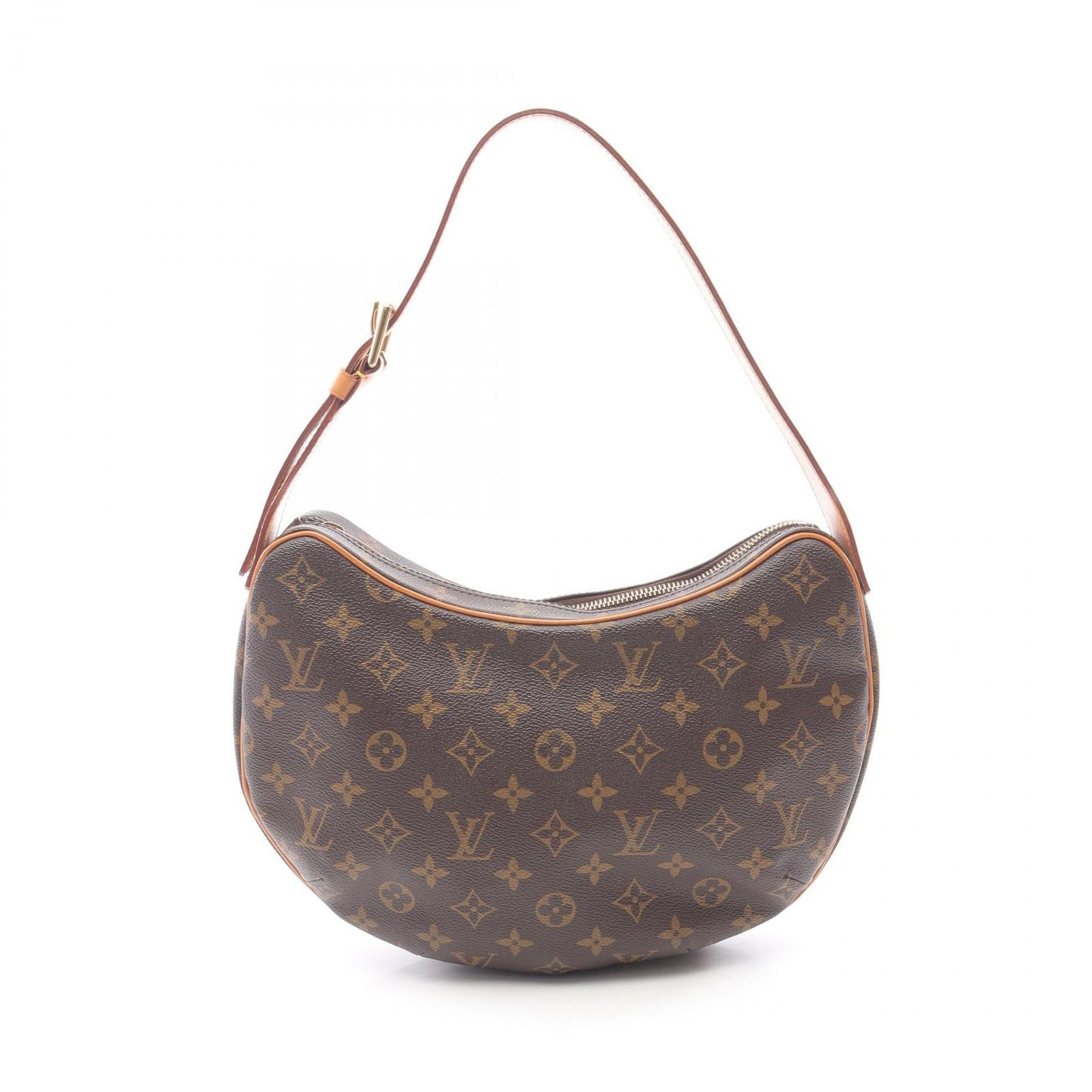 ルイ ヴィトン LOUIS VUITTON ショルダーバッグ クロワッサンMM M51512 PVCコーティングキャンバス レザー クロワッサンMM レディース Used A