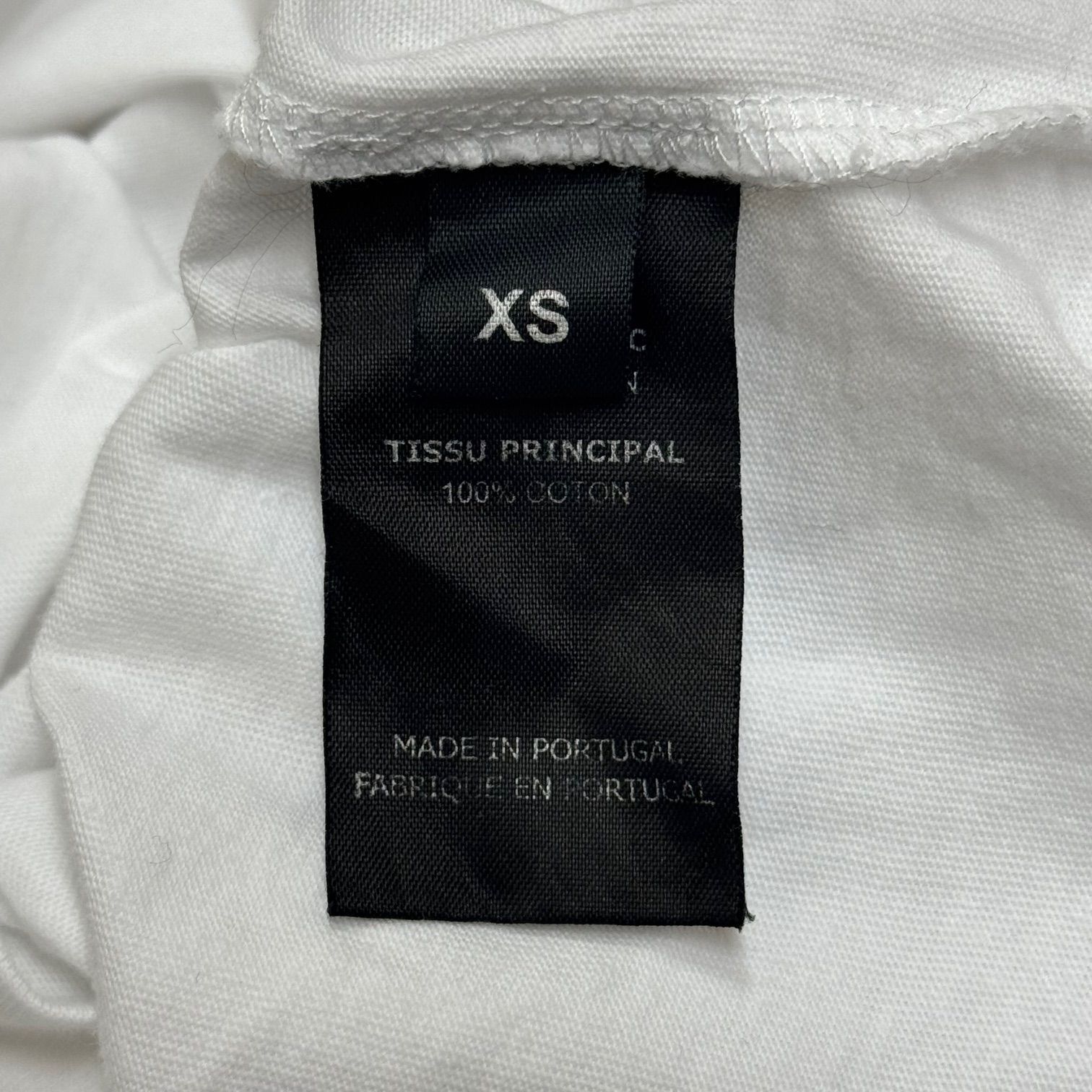 VETEMENTS 20AW ロゴエンブロイダリーTシャツ バックプリント 半袖T 