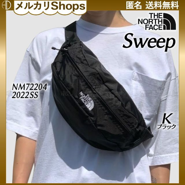 ザ ノースフェイス スウィープ ウエストポーチ ブラック Shops