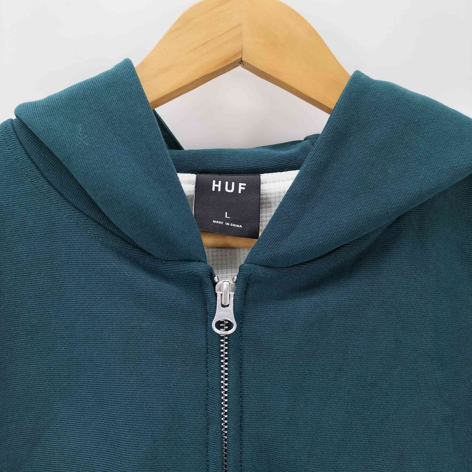 ハフ HUF 24AW CARRINGTON THERMAL LINED FLEECE 裏地サーマル ジップ