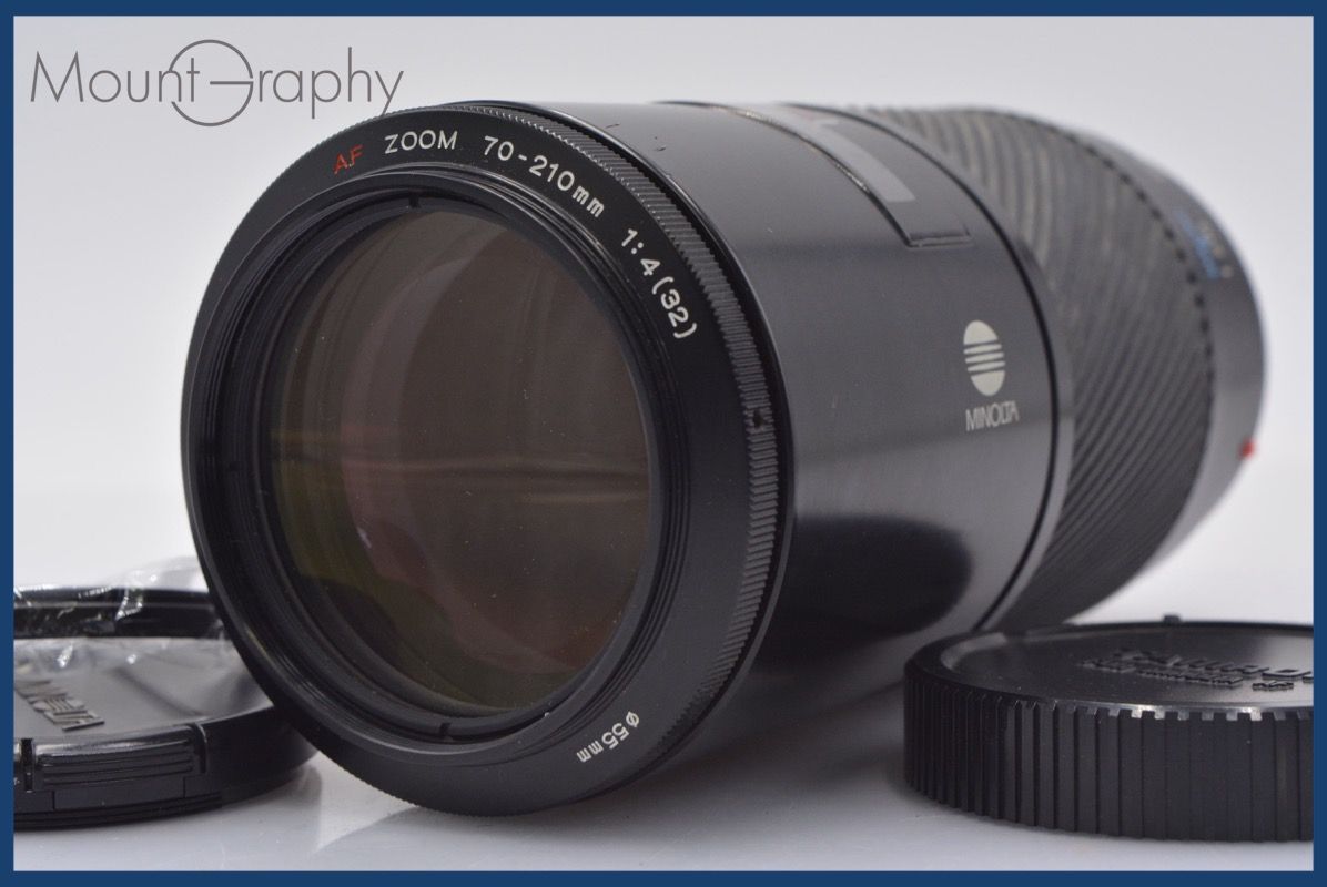 ☆極上美品☆ ミノルタ MINOLTA AF ZOOM 70-210mm F4 前後