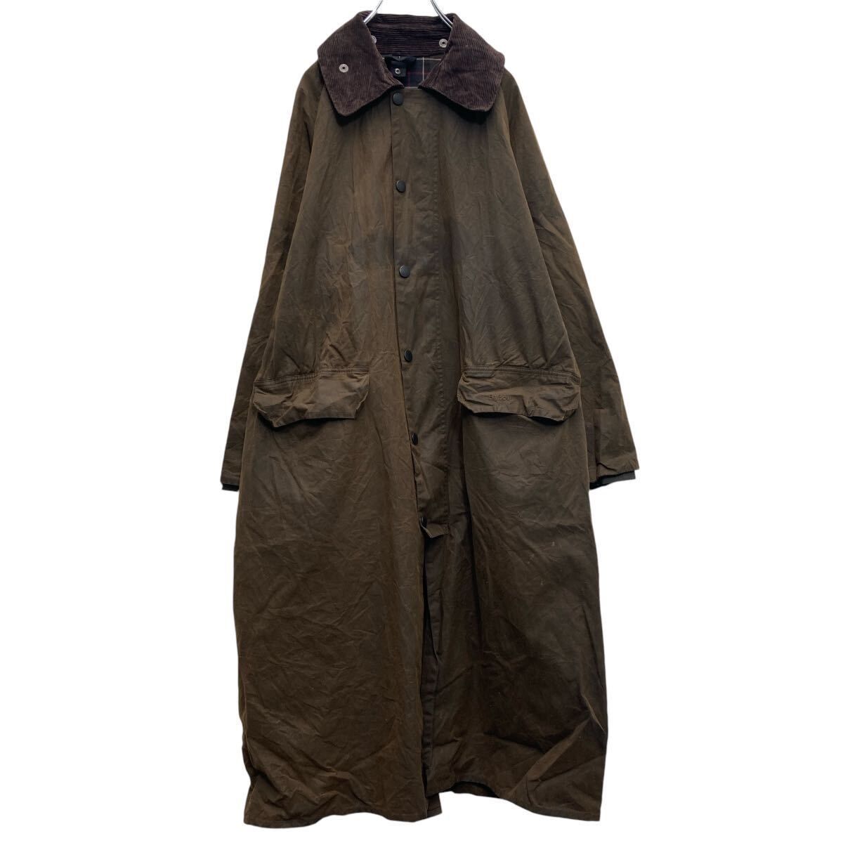 00s BARBOUR オイルドロングコート