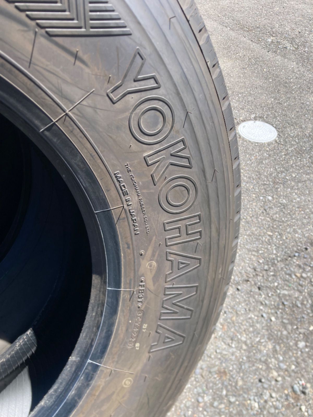 新車外し品 11R22.5 16PR ヨコハマ サマータイヤ 4本セット - メルカリ