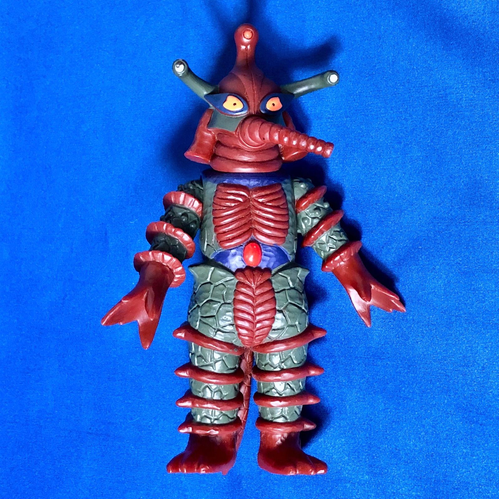 ウルトラマン怪獣ソフビ ヒッポリト星人1984年製＆ベロクロン