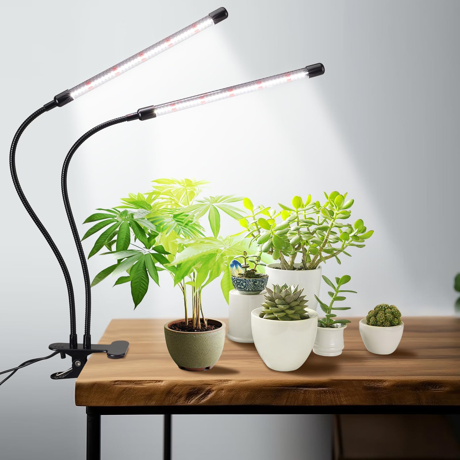 ご覧頂きありがとうございますLED植物成長ライト 自動スイッチタイミング機能