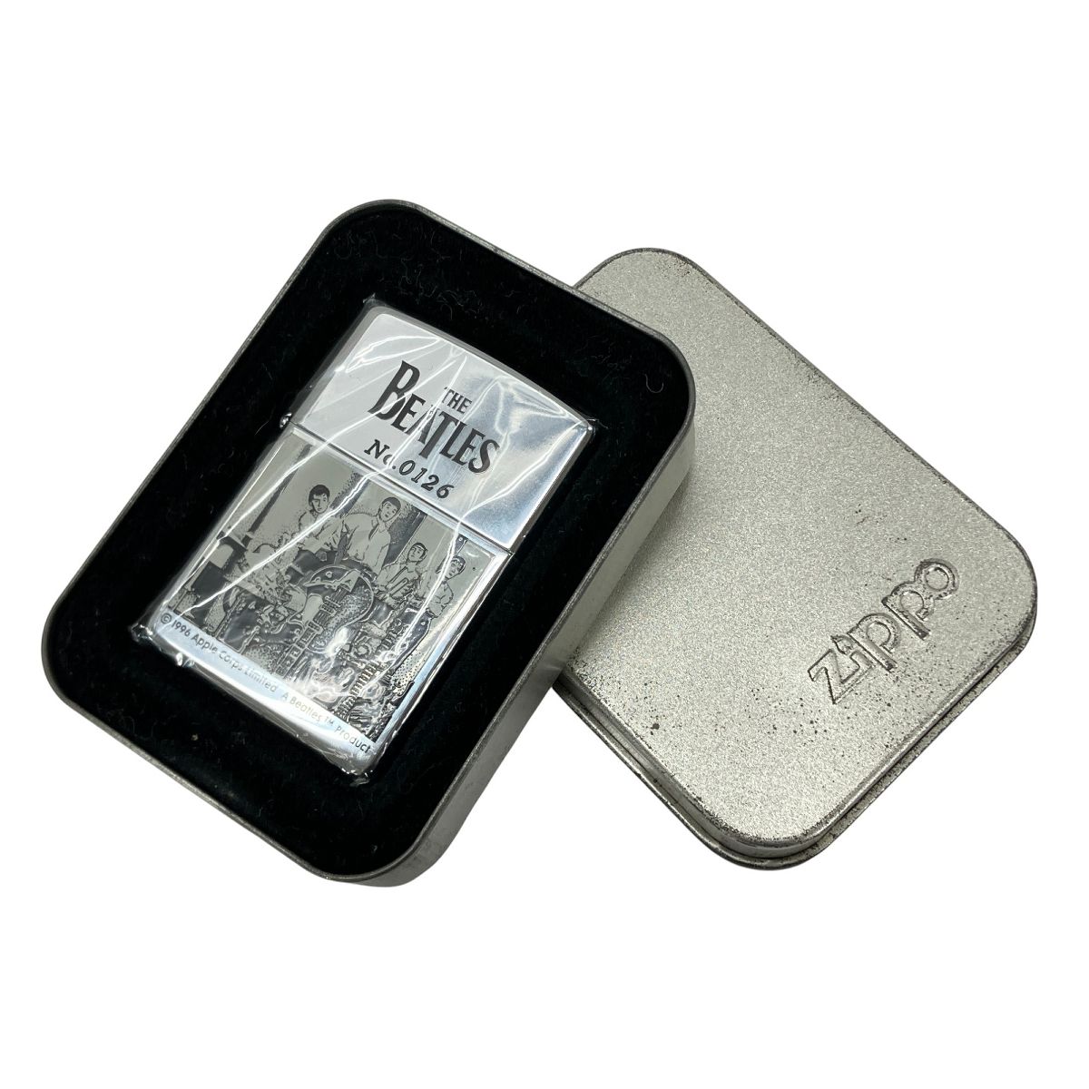 ZIPPO THE BEATLES ビートルズ シリアル No.0126 1997年製 ジッポ 喫煙 ♥ W10434478