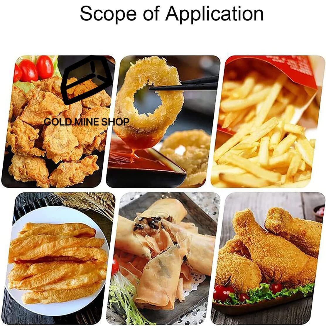 業務用フライヤー ステンレススチール製ガスフライヤー キッチン カウンタートップフライヤー フライドポテト チキンウィングに最適