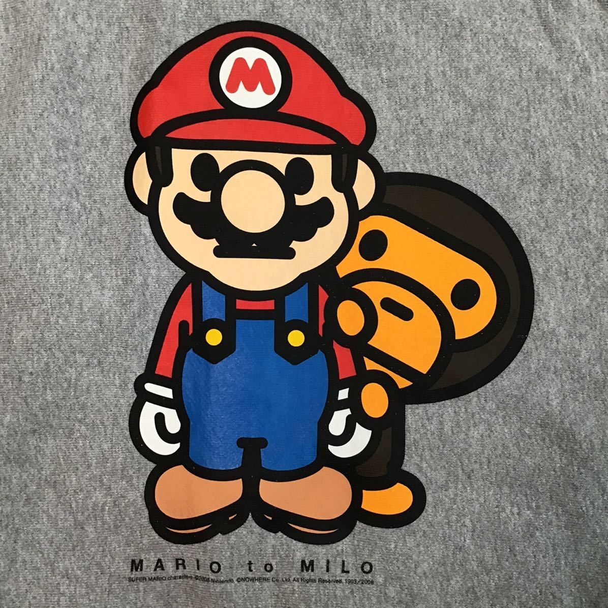 任天堂 マリオ マイロ パーカー BAPE ベイプ 000000006561 - Kametuku