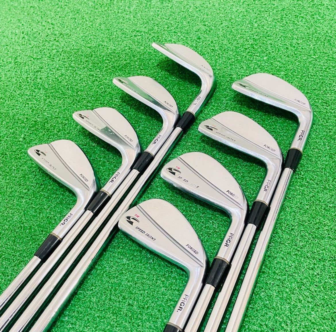 PRGR 900TR SPEED IRONS 8本　プロギア　スピードアイアン プロギア PRGR スピードアイアン 900TR アイアンセット PRGR 900TR