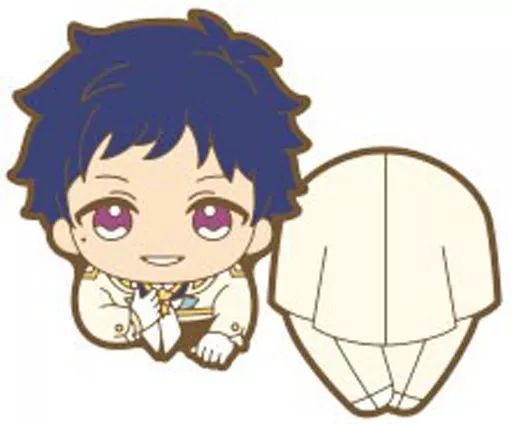 あんさんぶるスターズ　ラバーチャーム　ラバークリップ　伏見弓弦 小物(キャラクター) 伏見弓弦 「あんさんぶるスターズ! のっかり