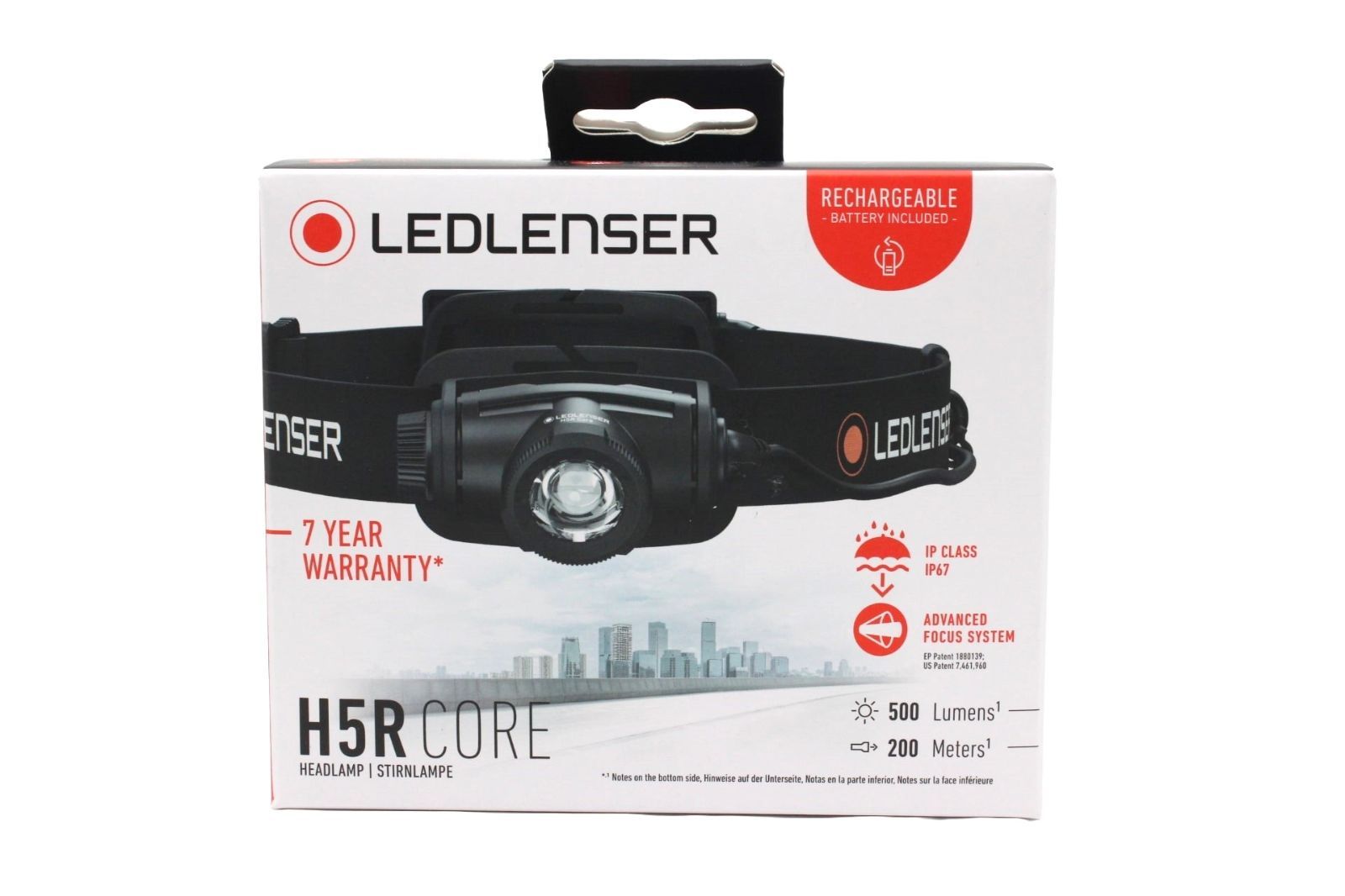 LEDLENSER LEDヘッドライト H5R Core 500lm レッドレンザー 502121
