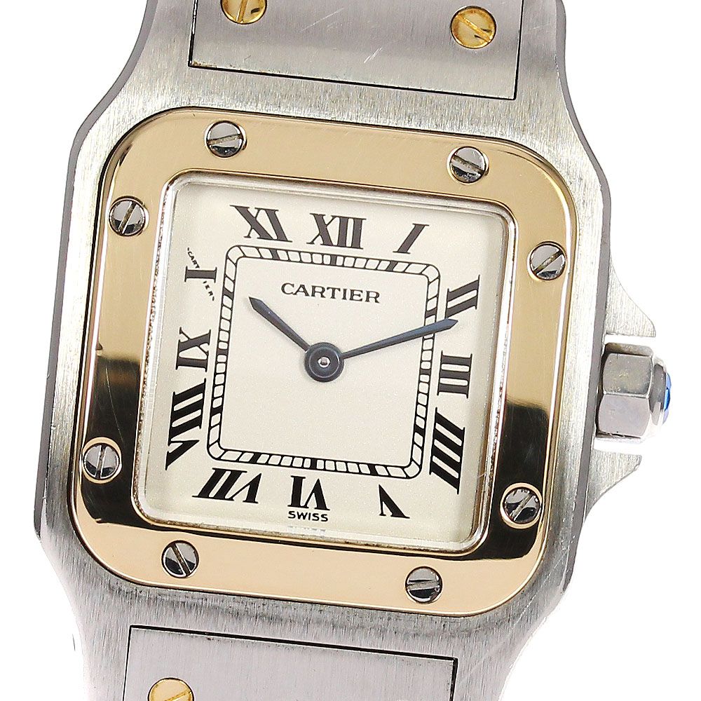 カルティエ CARTIER W20012C4 サントスガルベSM クォーツ レディース