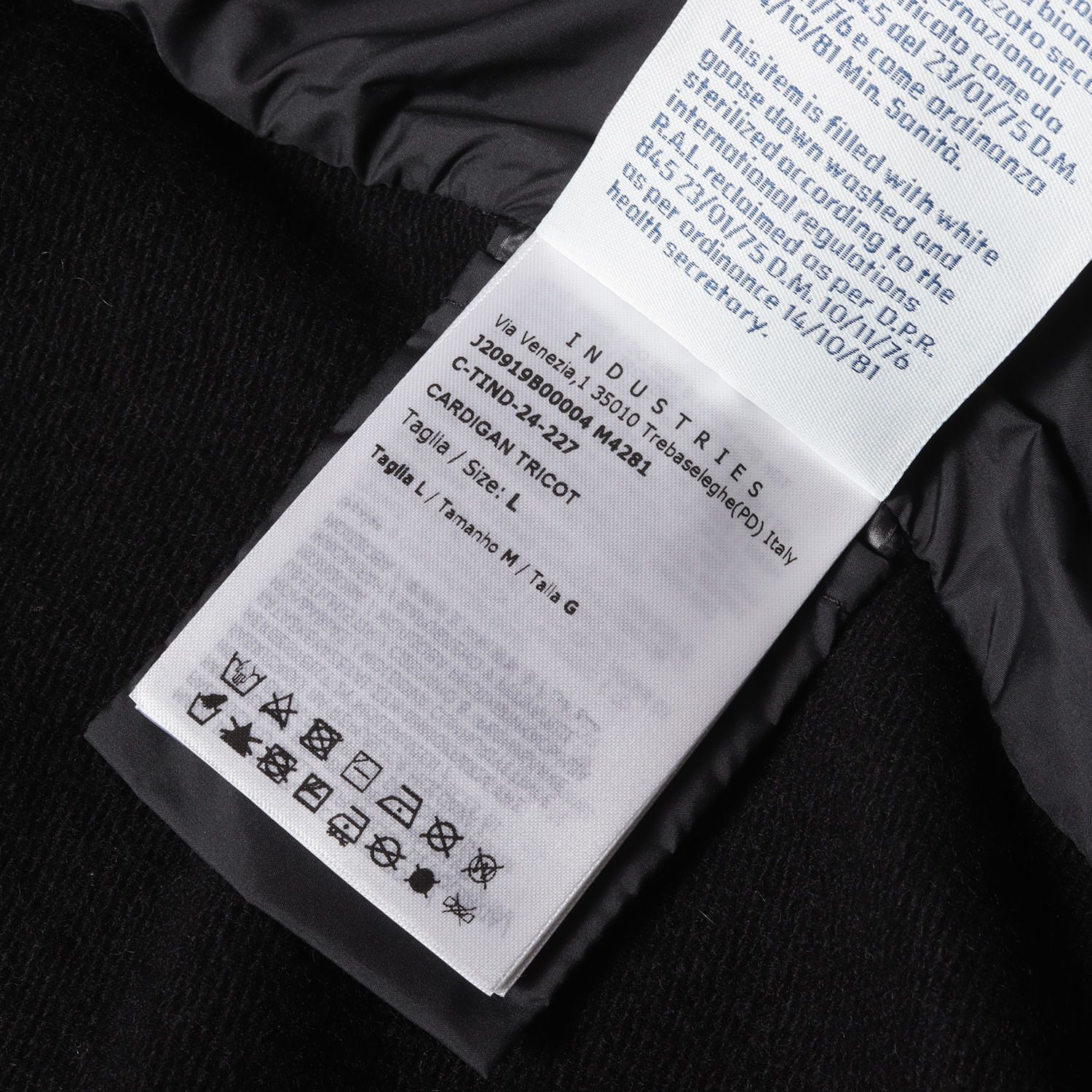 美品】MONCLER モンクレール ジャケット ブラック サイズ:L | 24SS 