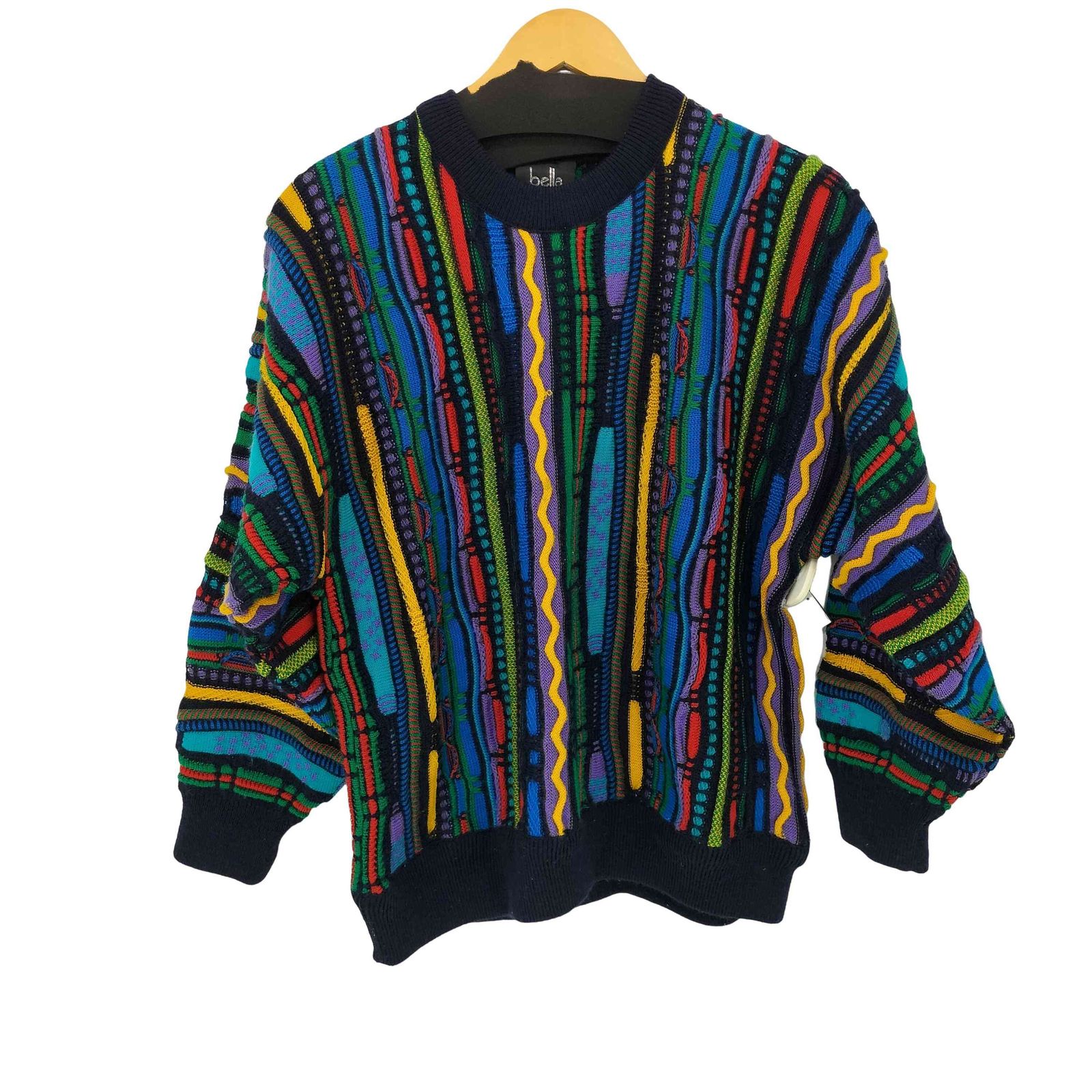 ユーズドフルギ USED古着 MADE IN AUSTRALIA 3Dニット メンズ  XXS