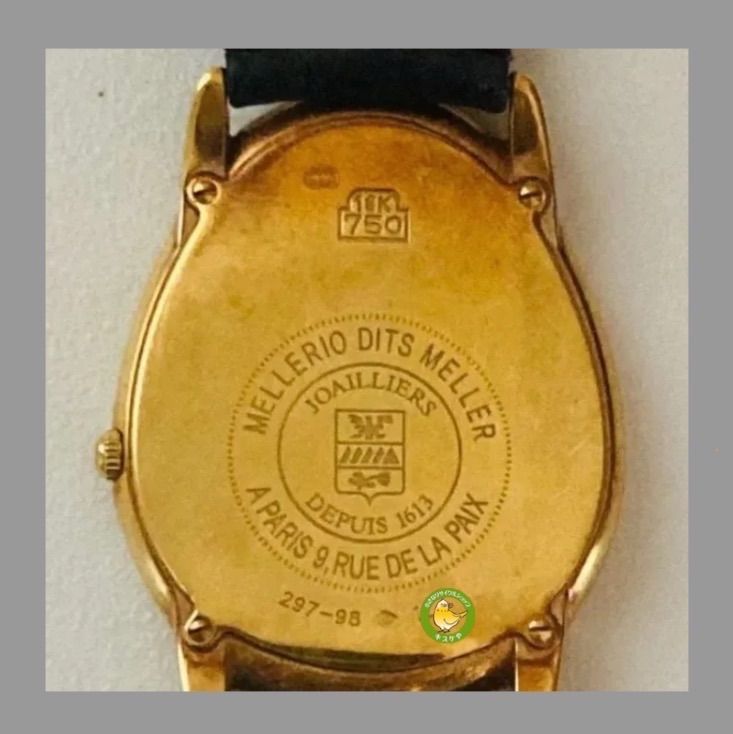 メレリオ・ディ・メレー メンズ用クォーツ腕時計 297-98 K18YG