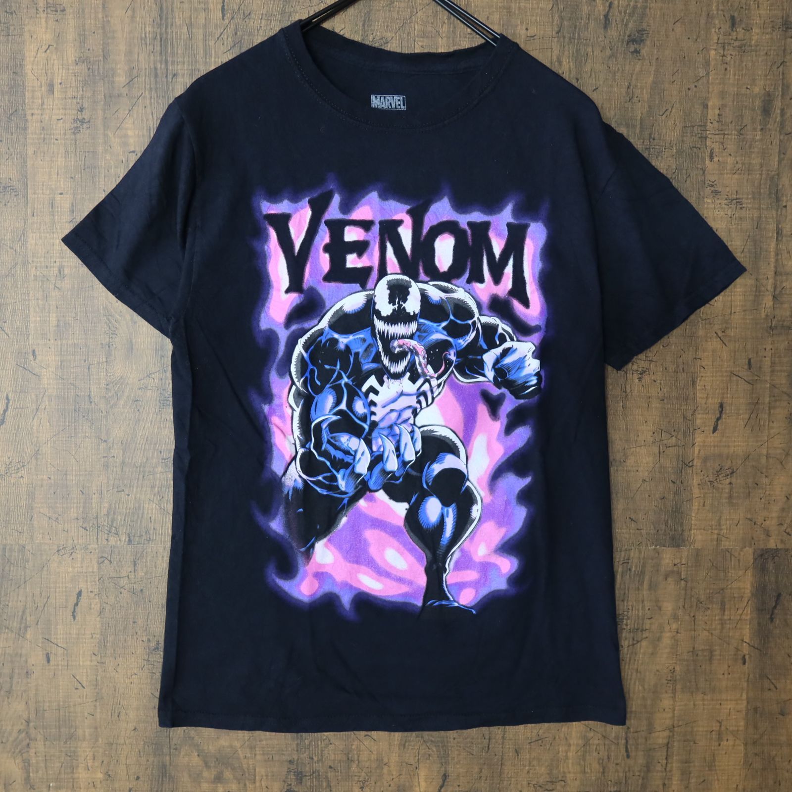 00s～ Vintage US古着☆Venom ヴェノム MARVEL マーベル アメコミ 半袖 