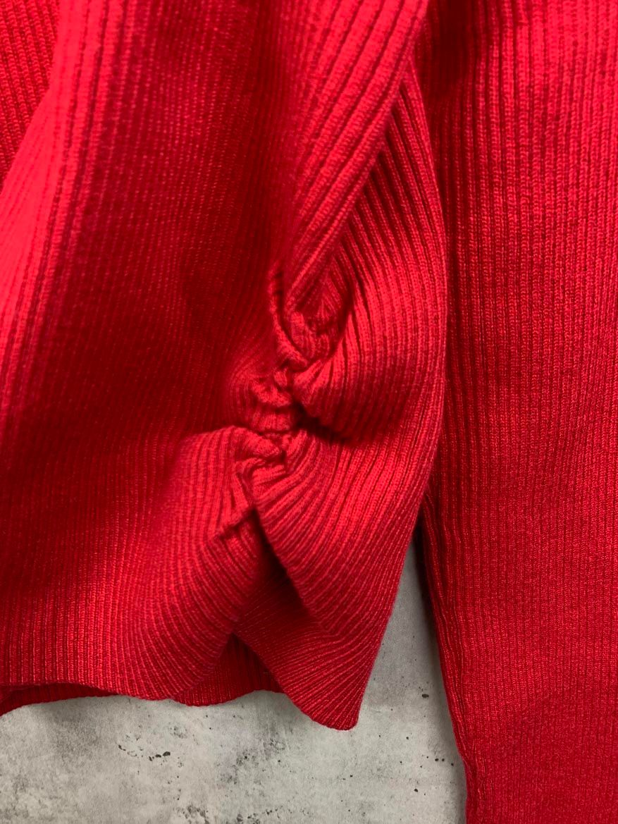 美品 VeLV ヴェルヴ ほげちゃんコラボ F KNIT シャーリング