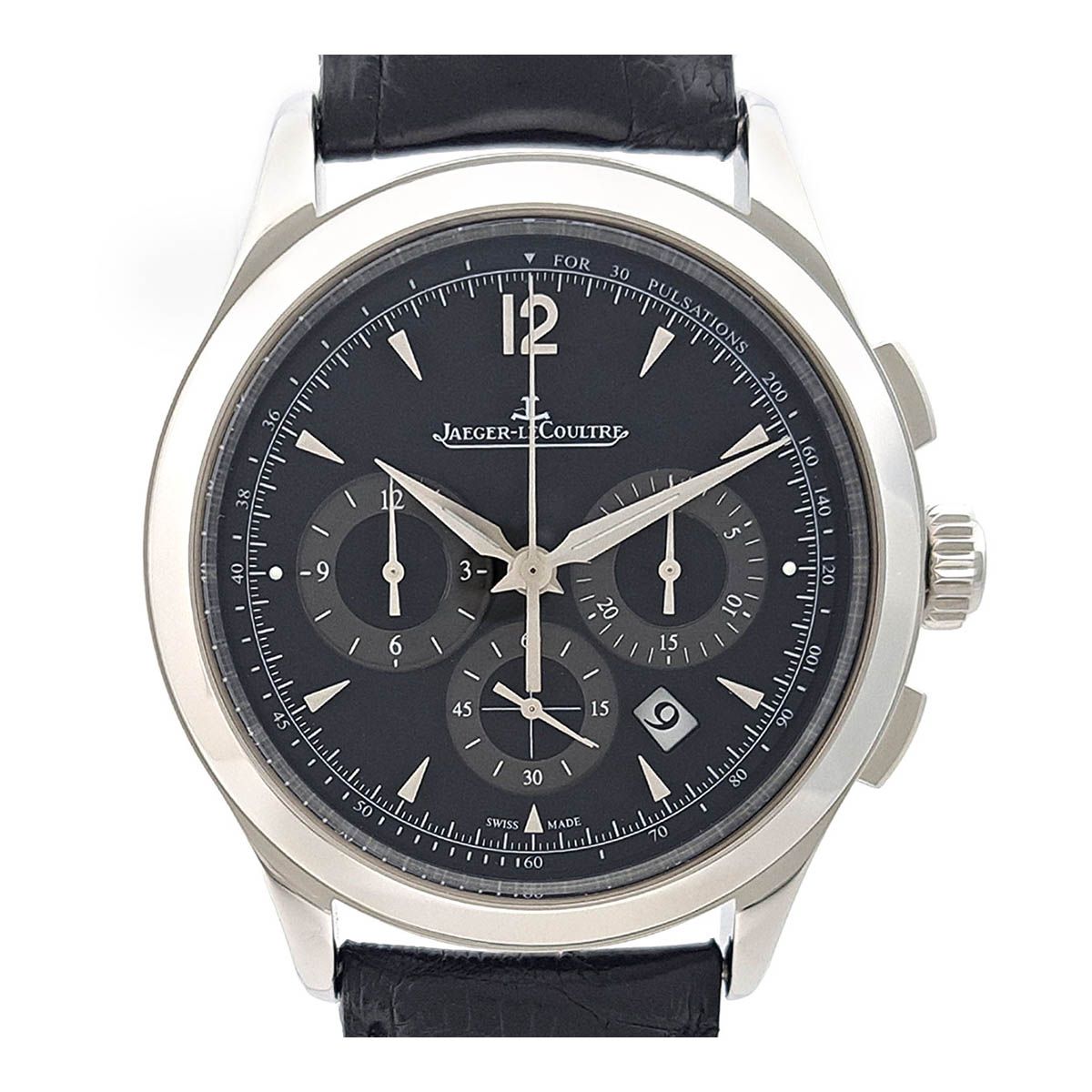ジャガールクルト マスター クロノグラフ Q1538470 自動巻き ステンレススティール メンズ JAEGER-LECOULTRE【中古】 【時計】