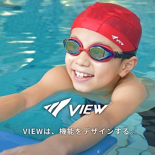 2点セット】スイミング ゴーグル VIEWビュー ミラータイプ 日本製